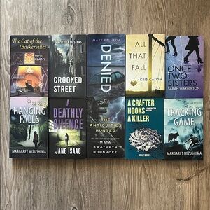 Bundle of 10 Mystery & Thriller Paperbacks - Mixed Authors